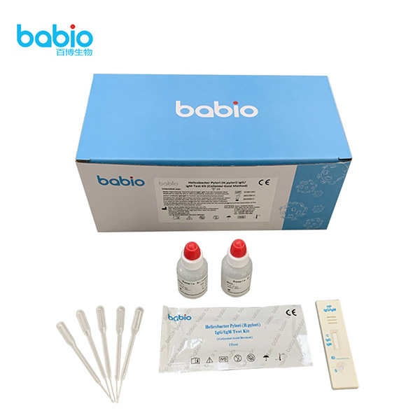 Helicobacter Pylori (H.pylori) IgG/ IgM Test Kiti (Kolloidal Altın Yöntemi)