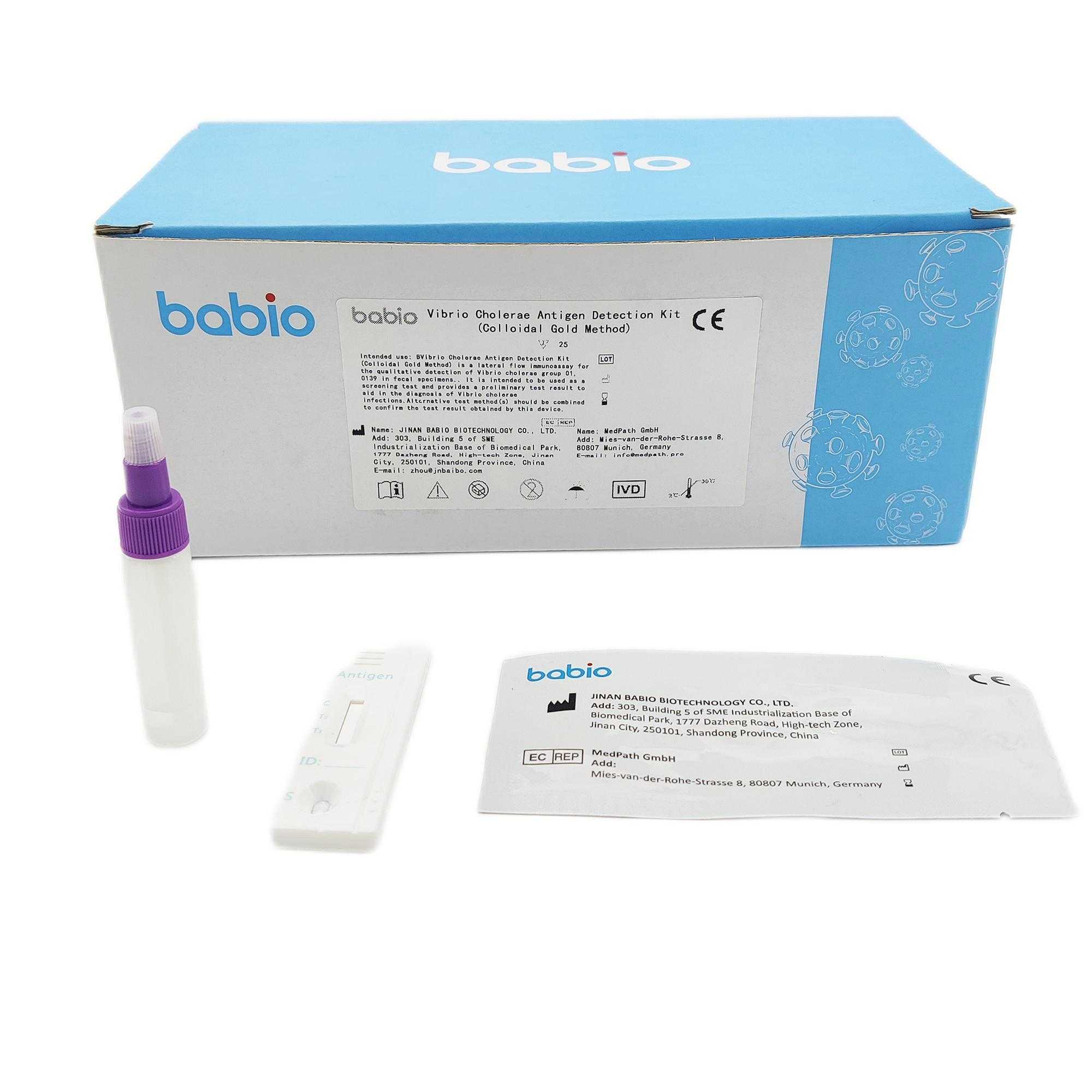 Vibrio Cholerae Antijen Tespit Kiti (Kolloidal Altın Yöntemi)